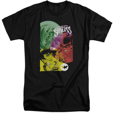 Batman Gotham Sirens - Men's Tall Fit T-Shirt Men's Tall Fit T-Shirt Batman