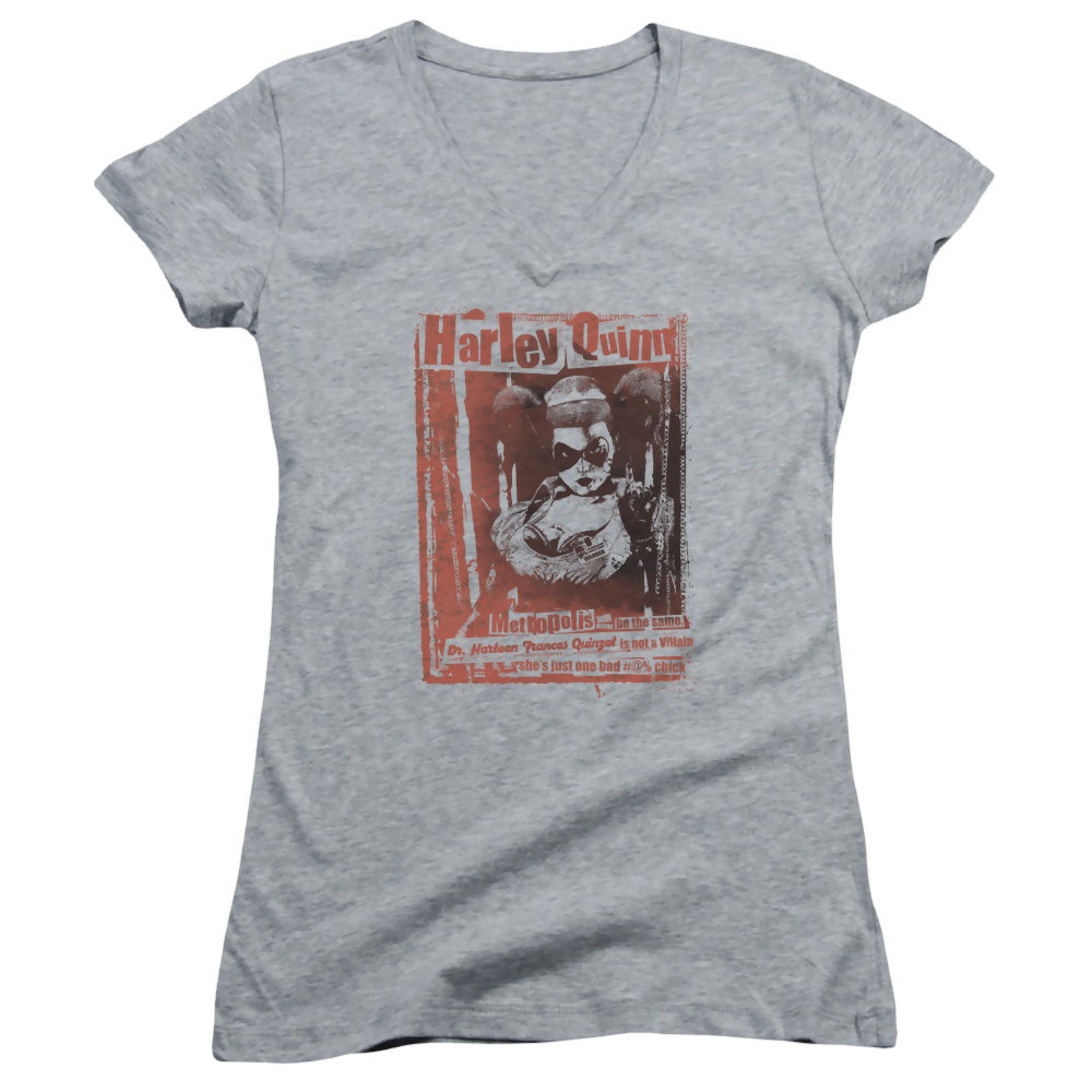 Batman Dr Quinn - Juniors V-Neck T-Shirt Juniors V-Neck T-Shirt Batman