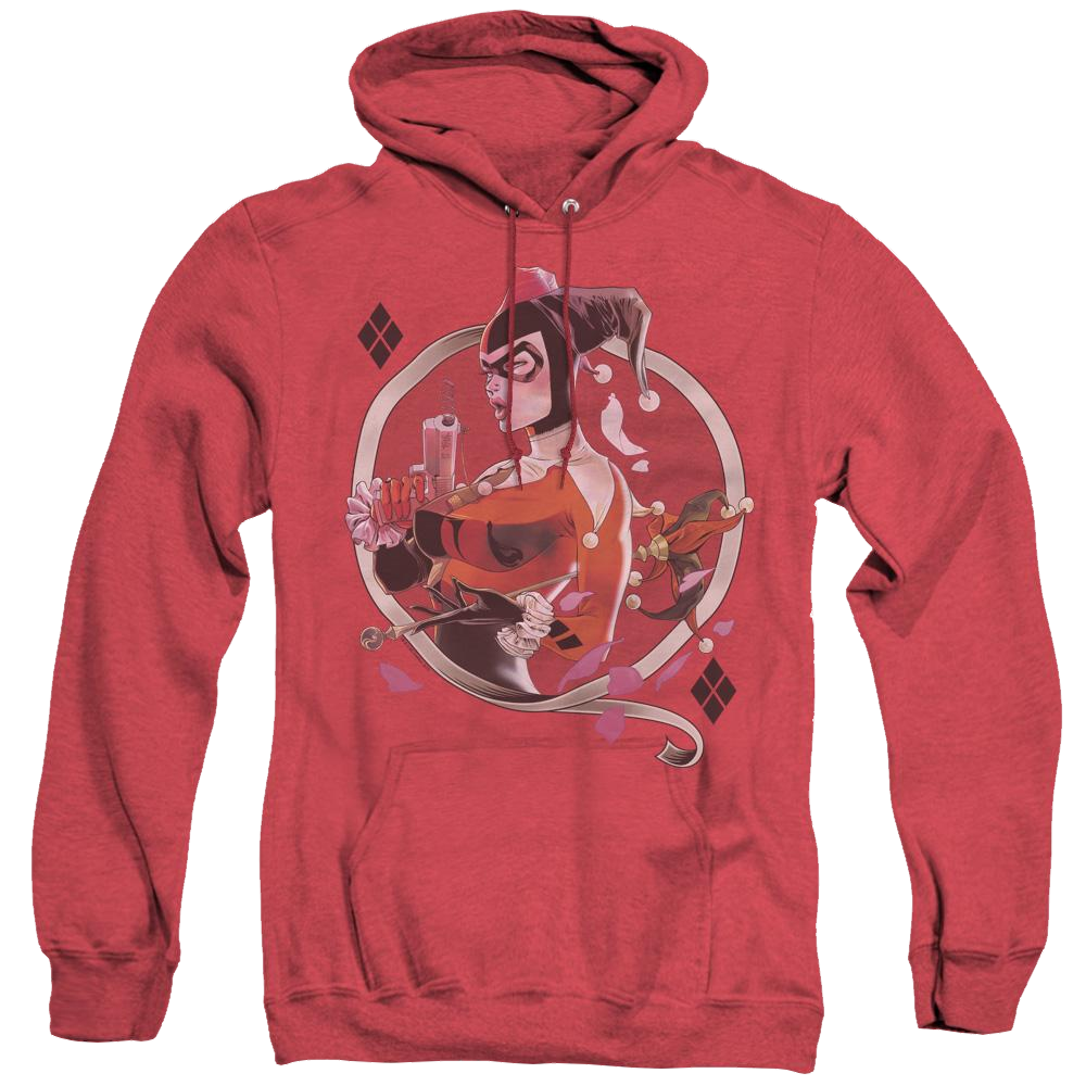 Harley Quinn Harley Q - Heather Pullover Hoodie Heather Pullover Hoodie Harley Quinn