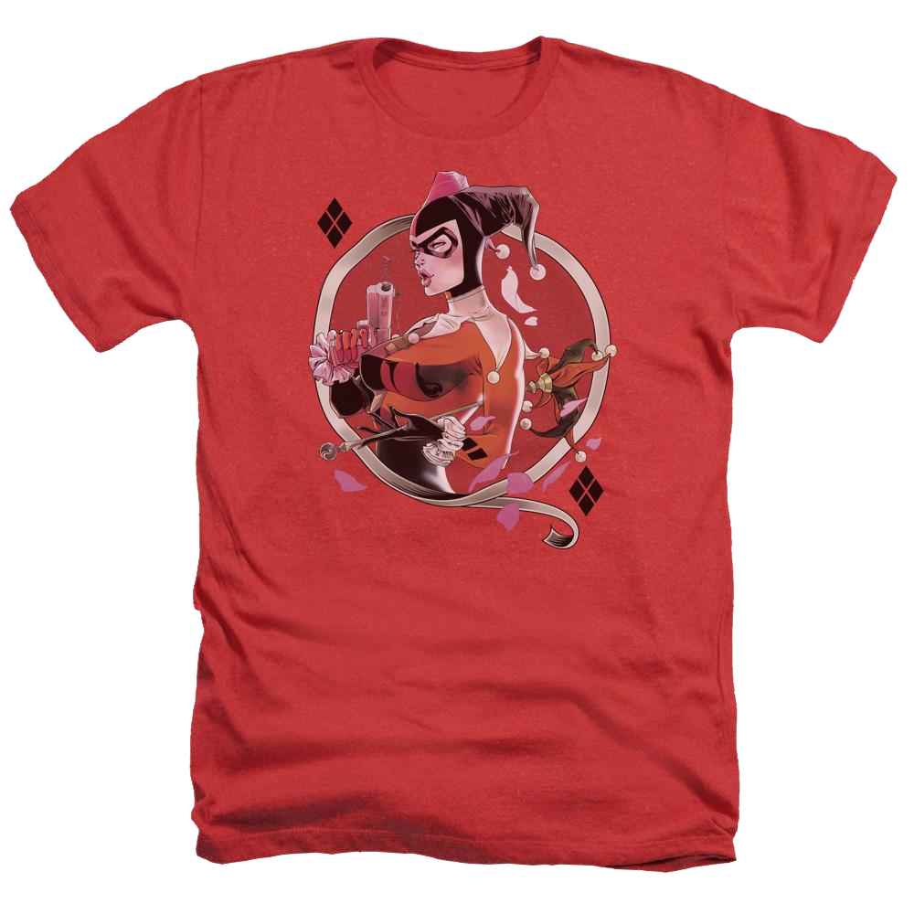Batman Harley Q - Men's Heather T-Shirt Men's Heather T-Shirt Harley Quinn