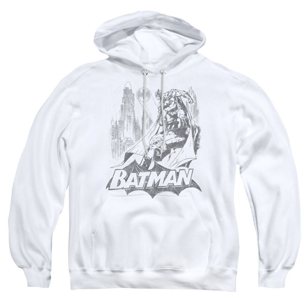 Batman Bat Sketch - Pullover Hoodie Pullover Hoodie Batman