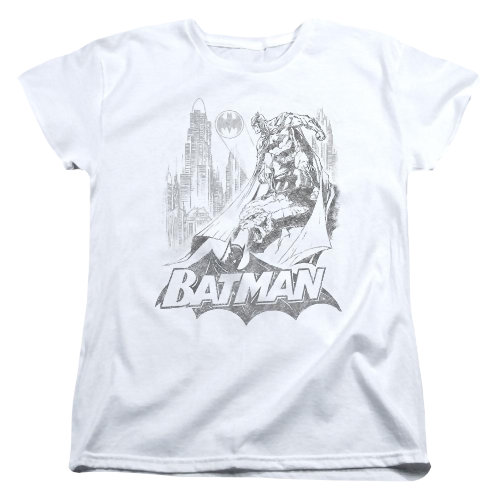Batman Bat Sketch - Women's T-Shirt Women's T-Shirt Batman