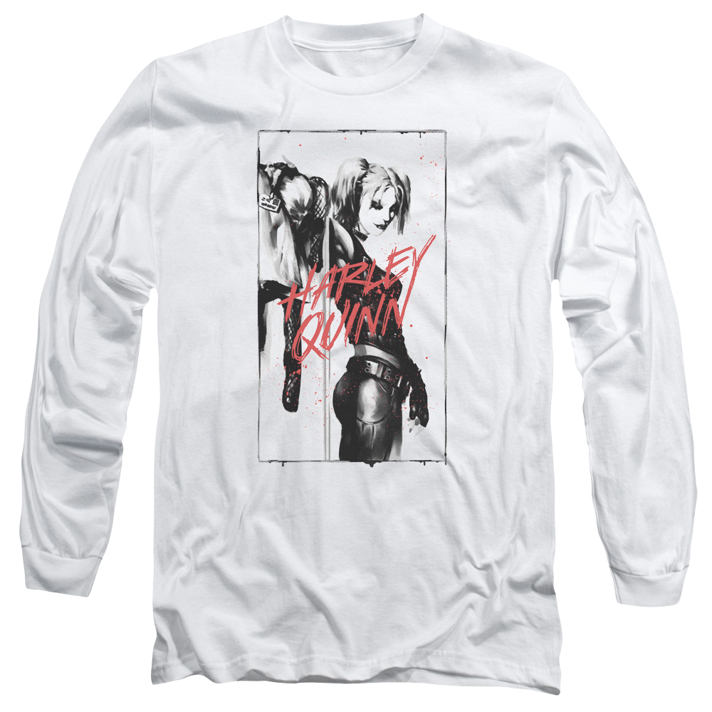 Batman Inked Quinn - Men's Long Sleeve T-Shirt Men's Long Sleeve T-Shirt Batman