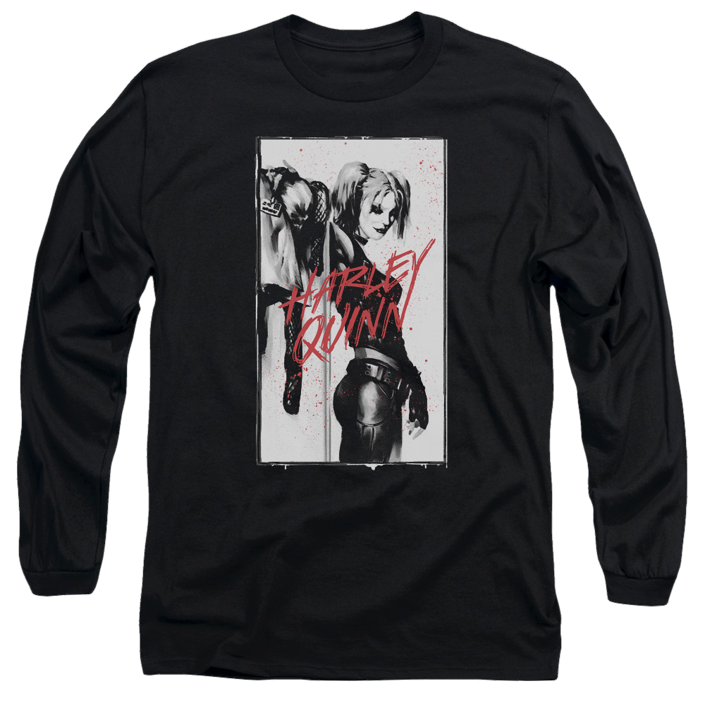 Harley Quinn Batman Inked Quinn - Men's Long Sleeve T-Shirt Men's Long Sleeve T-Shirt Harley Quinn
