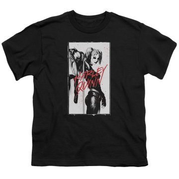 Harley Quinn Batman Inked Quinn - Youth T-Shirt Youth T-Shirt (Ages 8-12) Harley Quinn