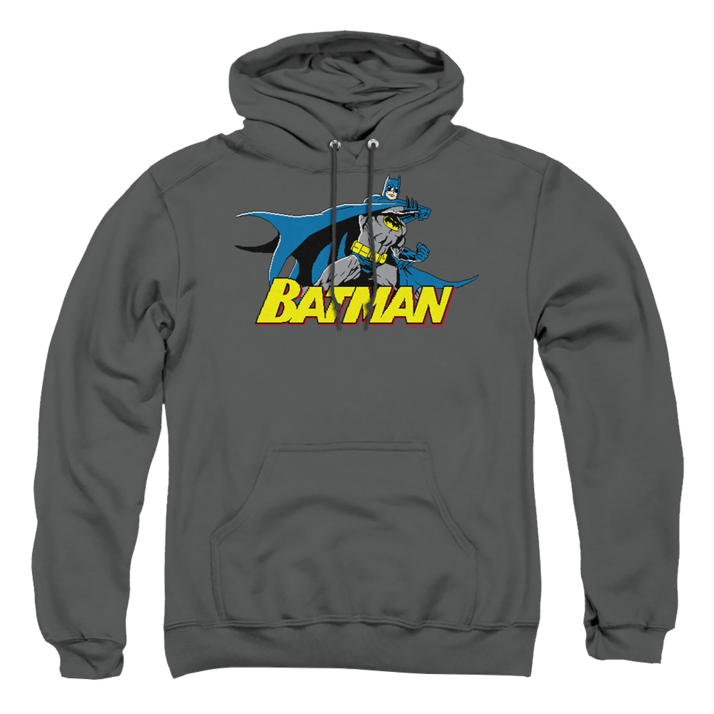 Batman 8 Bit Cape - Pullover Hoodie Pullover Hoodie Batman