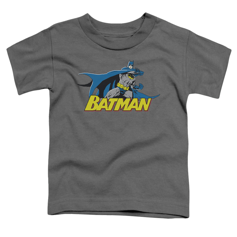 DC Batman 8 Bit Cape - Kid's T-Shirt Kid's T-Shirt (Ages 4-7) Batman