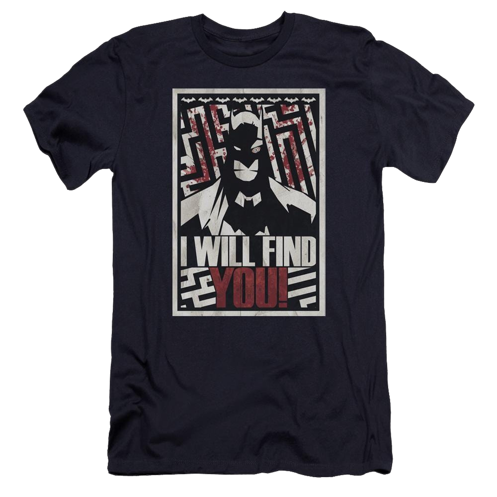 Batman I Will Fnd You - Men's Premium Slim Fit T-Shirt Men's Premium Slim Fit T-Shirt Batman