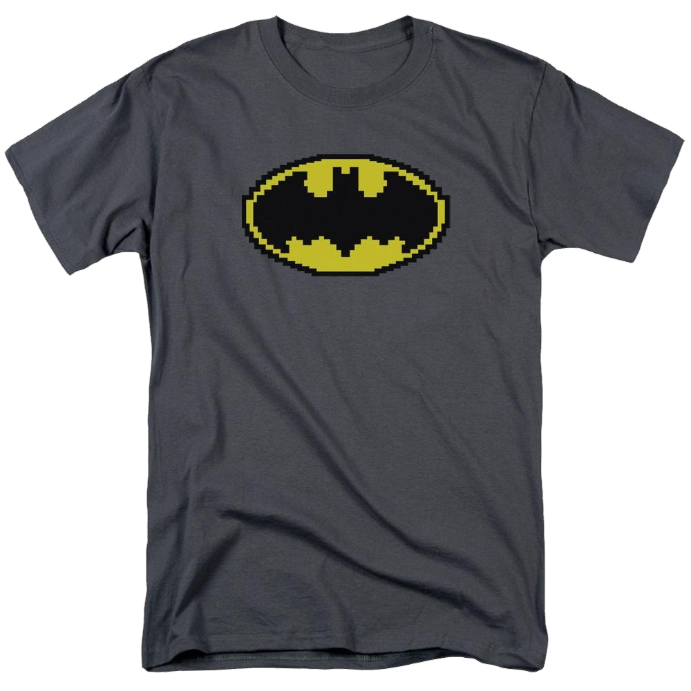 Batman Pixel Symbol - Men's Regular Fit T-Shirt Men's Regular Fit T-Shirt Batman