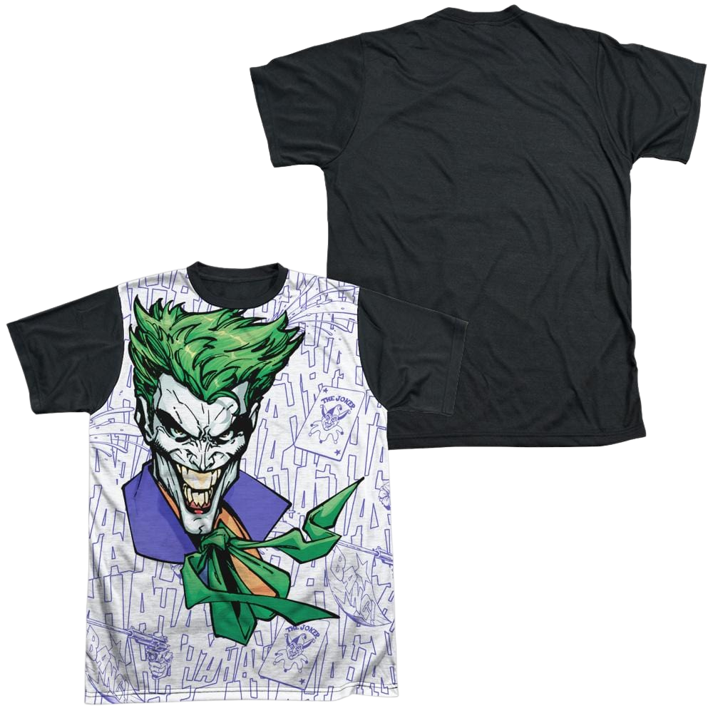 Batman Laugh Clown Laugh - Men's Black Back T-Shirt Men's Black Back T-Shirt Batman