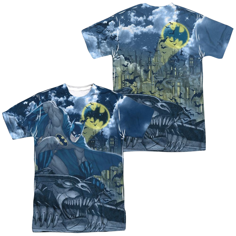 Batman Gotham Gargoyle Men's All Over Print T-Shirt Men's All-Over Print T-Shirt Batman