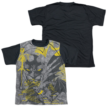 DC Batman Symbiotic - Youth Black Back T-Shirt Youth Black Back T-Shirt (Ages 8-12) Batman