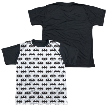 DC Batman Bats All Over - Youth Black Back T-Shirt Youth Black Back T-Shirt (Ages 8-12) Batman