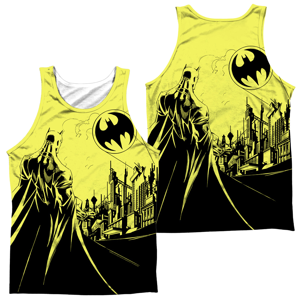 Batman Bat Signal Men's All Over Print Tank Men's All Over Print Tank Batman