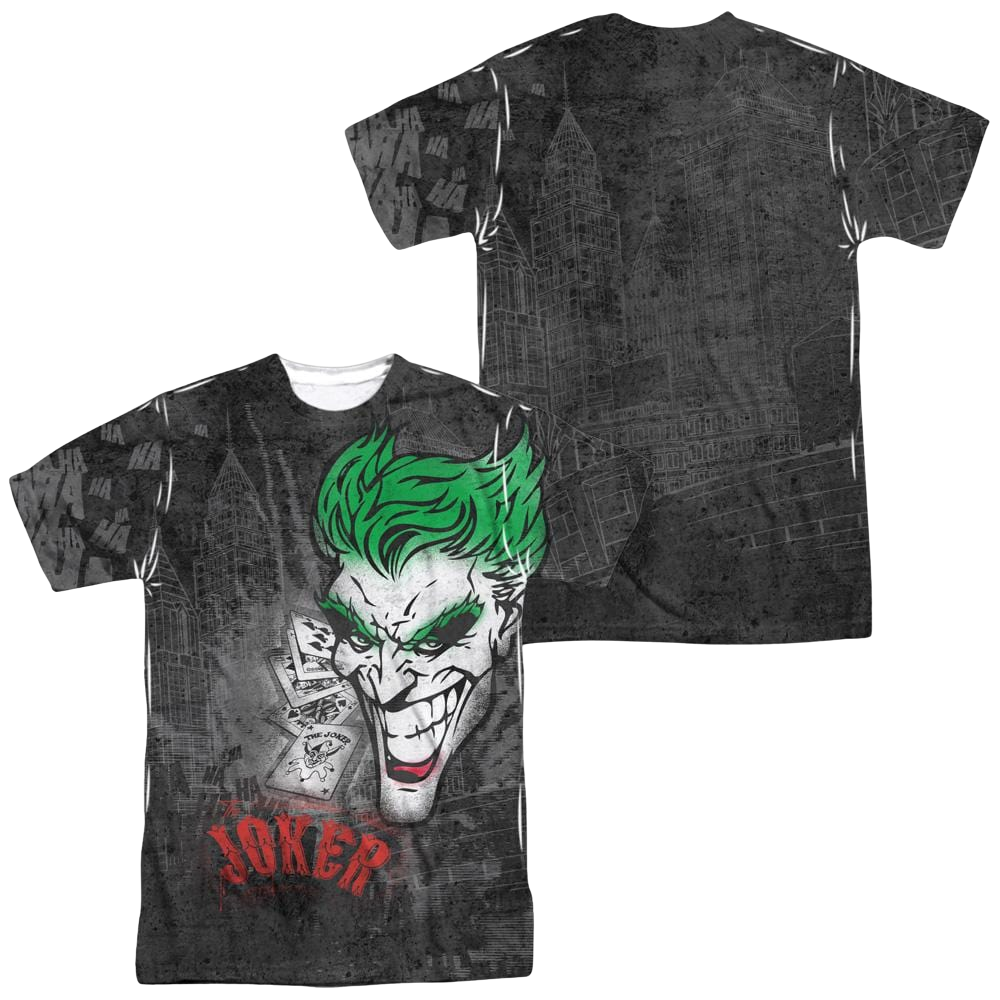 Batman Joker Sprays The City Men's All Over Print T-Shirt Men's All-Over Print T-Shirt Joker