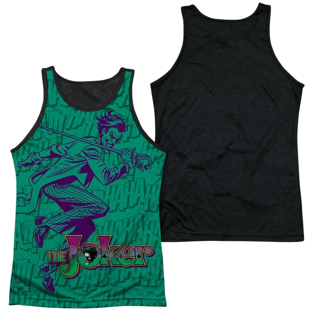 Batman Merriment Men's Black Back Tank Men's Black Back Tank Batman