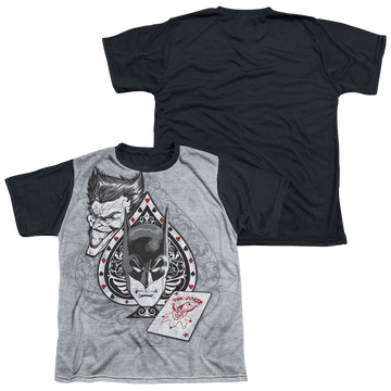 DC Batman Ace - Youth Black Back T-Shirt Youth Black Back T-Shirt (Ages 8-12) Batman
