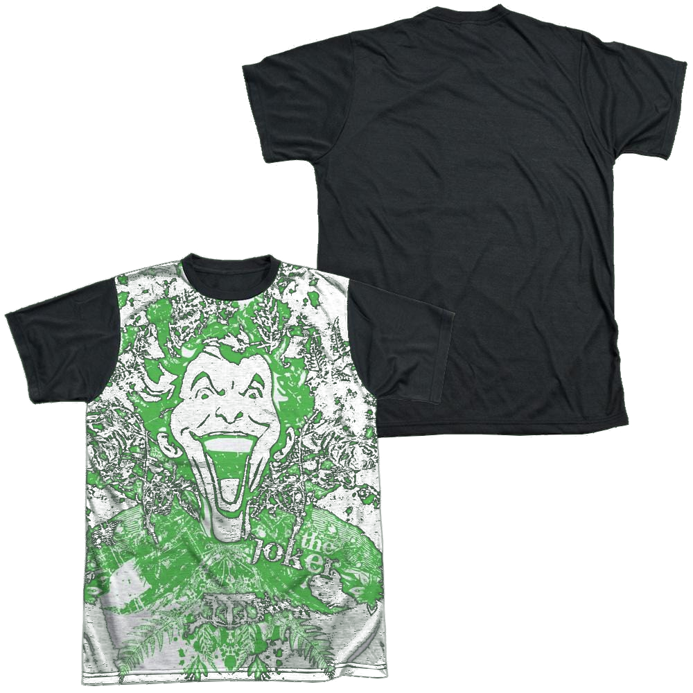 Batman Joker In The Wild - Men's Black Back T-Shirt Men's Black Back T-Shirt Joker