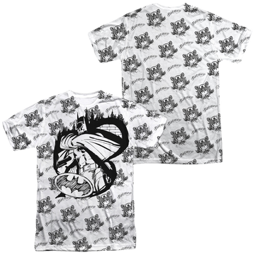 Batman Against The Wall Men's All Over Print T-Shirt Men's All-Over Print T-Shirt Batman