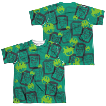 Joker Rivalry youth all-over print t-shirt for ages 8 to 12