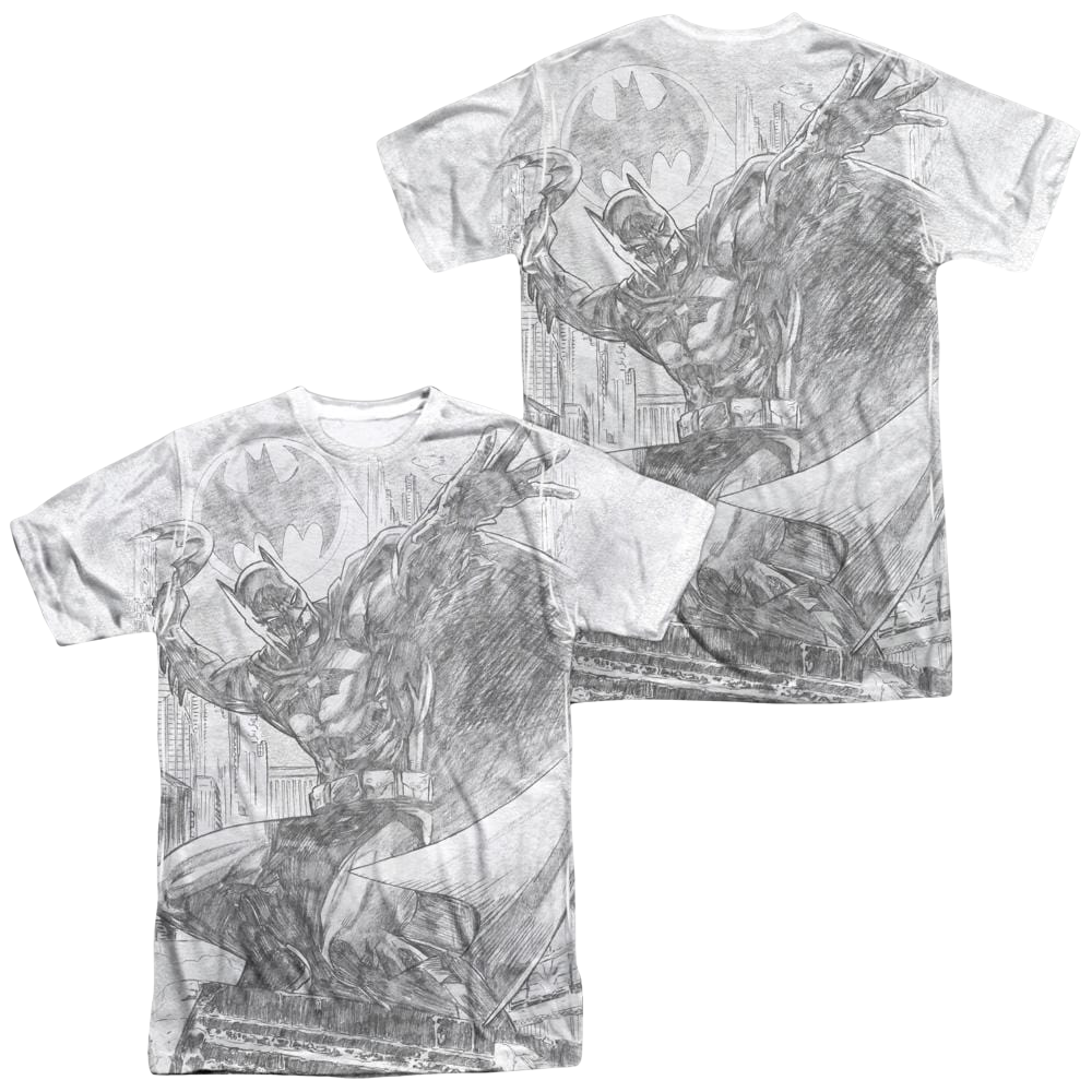 Batman Pencil Batarang Throw Men's All Over Print T-Shirt Men's All-Over Print T-Shirt Batman