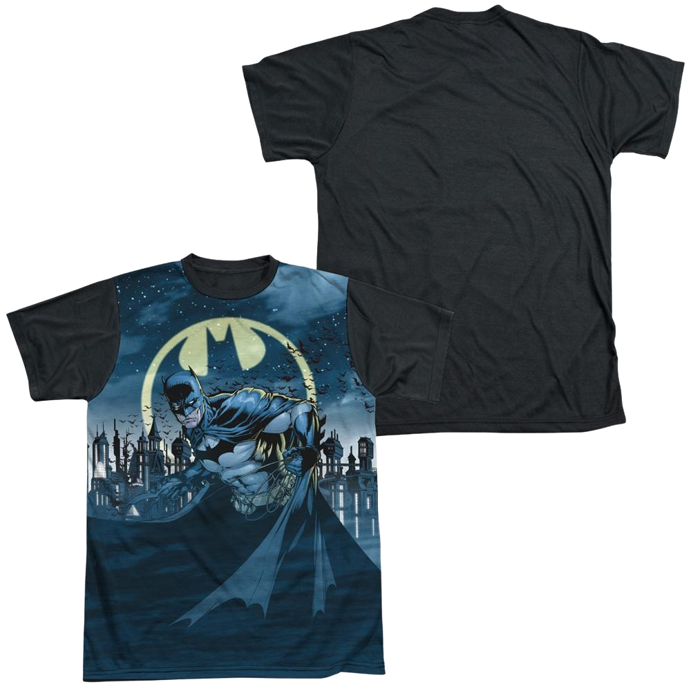 Batman Heed The Call - Men's Black Back T-Shirt Men's Black Back T-Shirt Batman