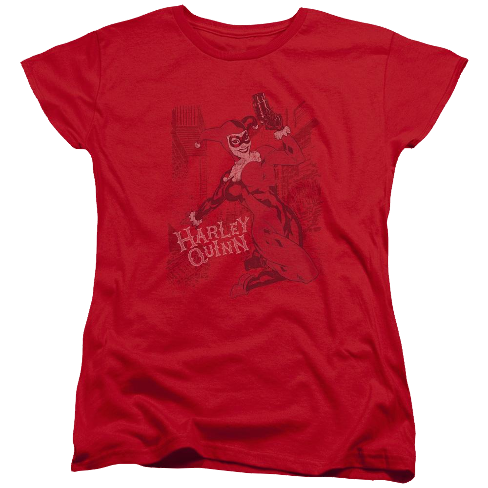 Batman Harleys Packing - Women's T-Shirt Women's T-Shirt Harley Quinn