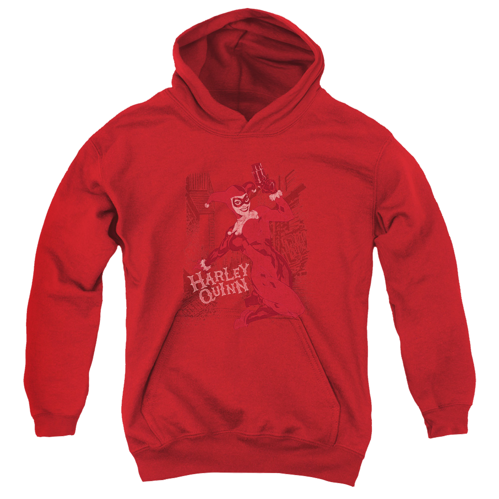 Harley Quinn Harleys Packing - Youth Hoodie Youth Hoodie (Ages 8-12) Harley Quinn