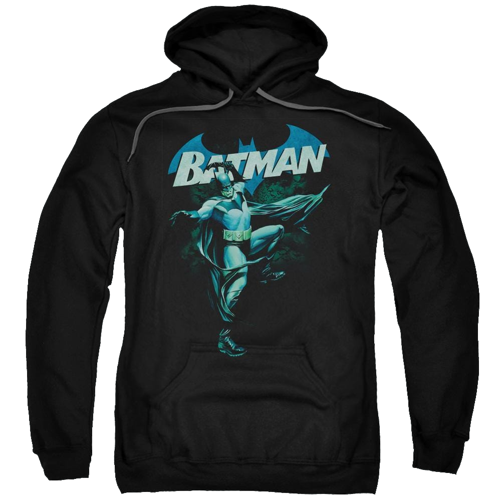 Batman Blue Bat - Pullover Hoodie Pullover Hoodie Batman