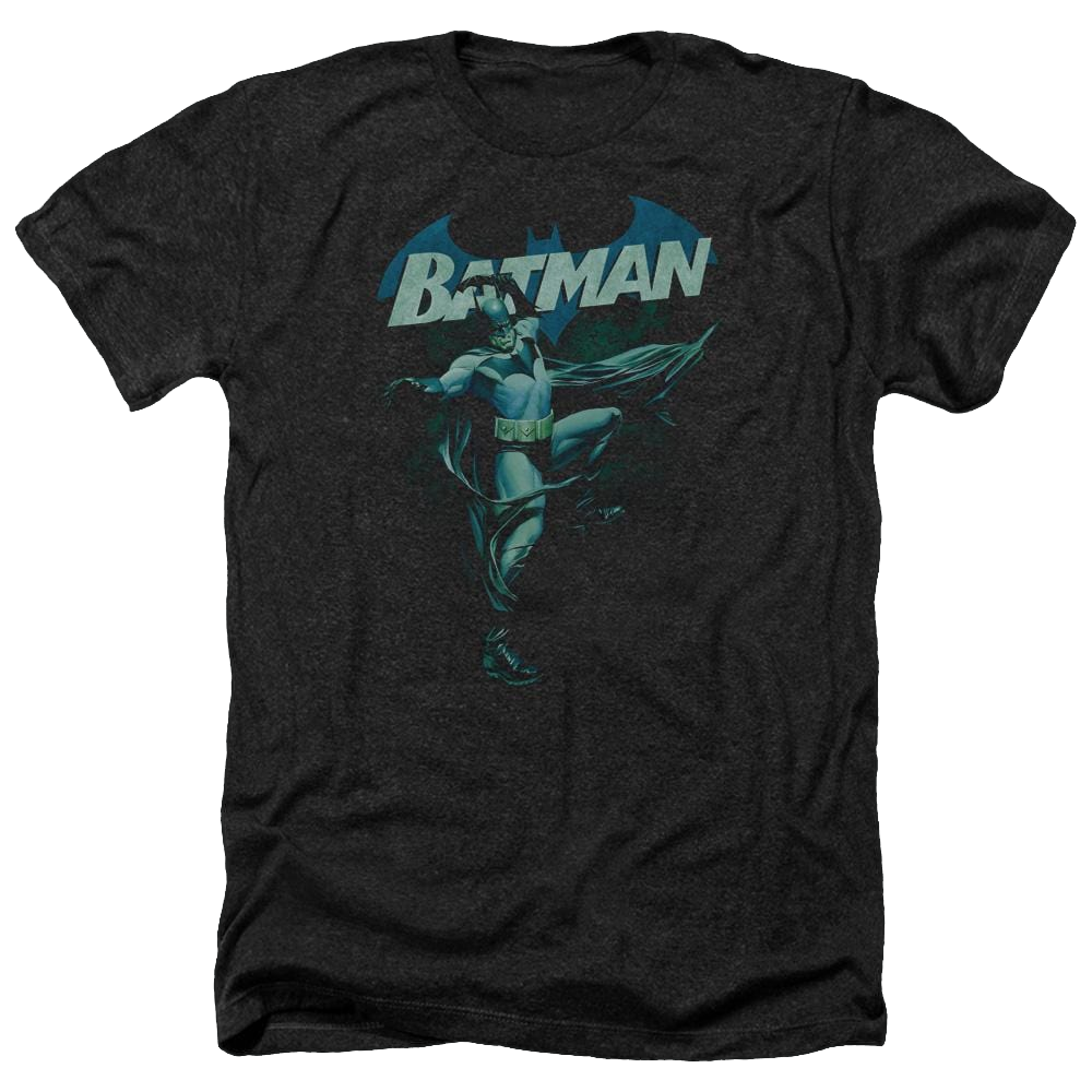 Batman Blue Bat - Men's Heather T-Shirt Men's Heather T-Shirt Batman