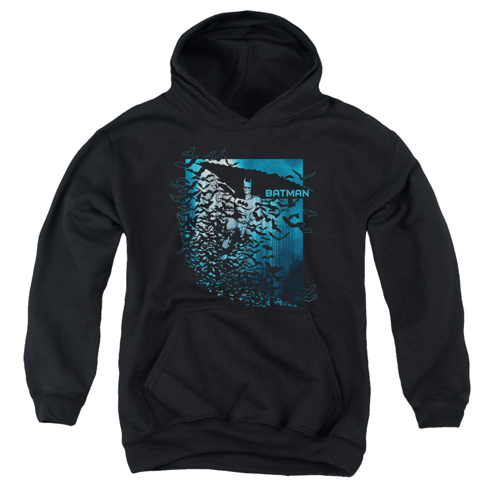 DC Batman Bat Among Bats - Youth Hoodie Youth Hoodie (Ages 8-12) Batman