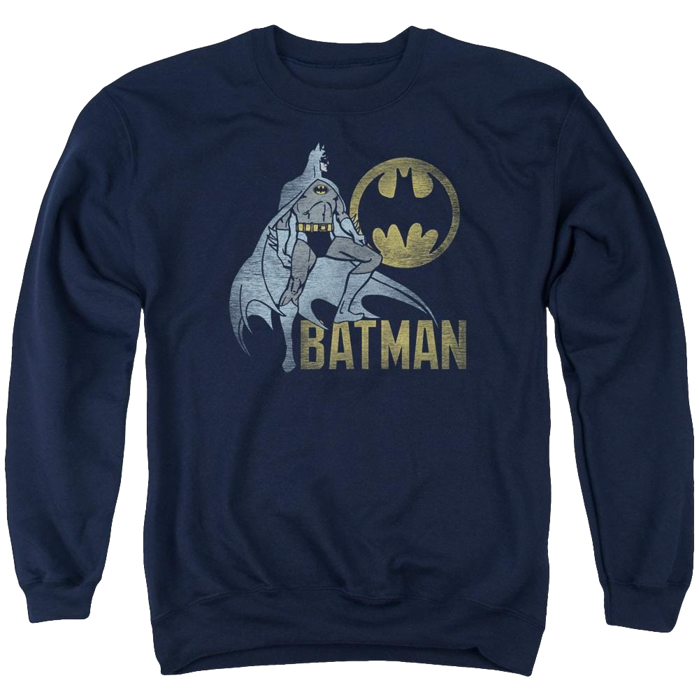 Batman Knight Watch - Men's Crewneck Sweatshirt Men's Crewneck Sweatshirt Batman