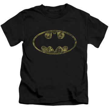 DC Batman Tattered Logo - Kid's T-Shirt Kid's T-Shirt (Ages 4-7) Batman