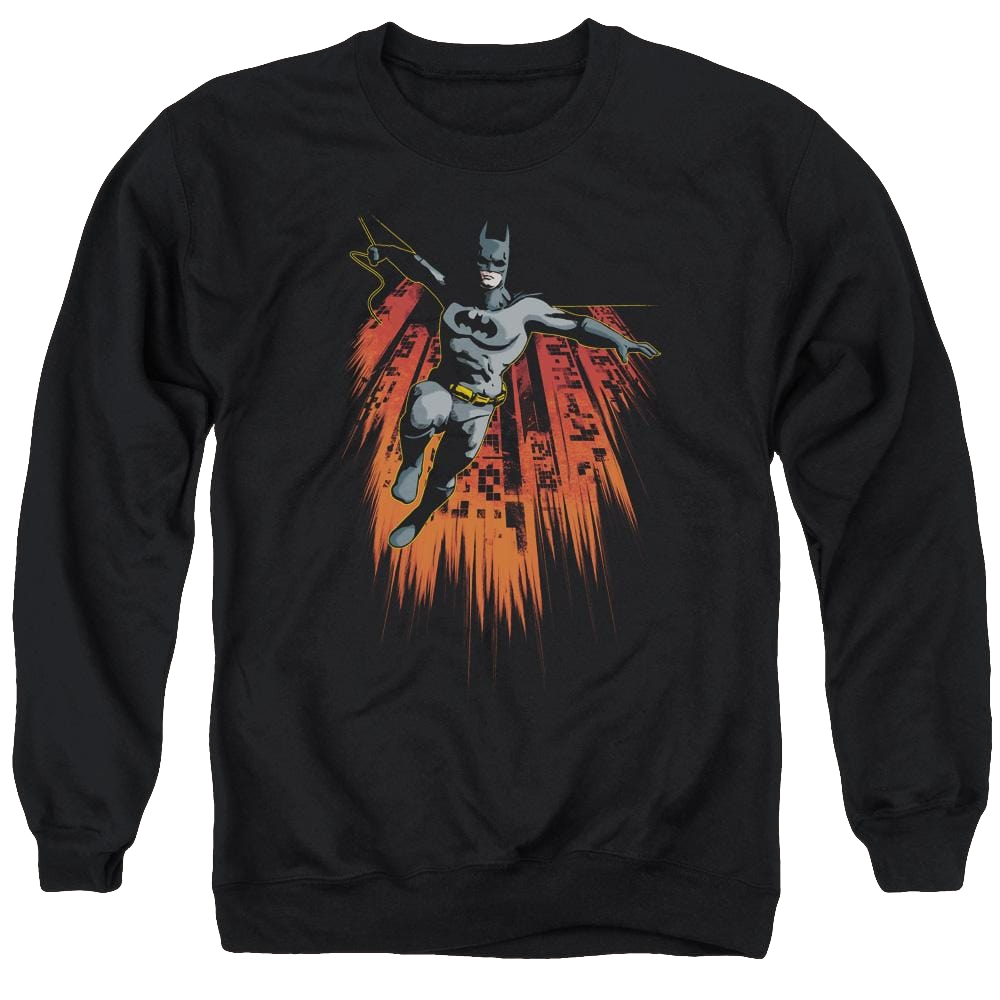 Batman Majestic - Men's Crewneck Sweatshirt Men's Crewneck Sweatshirt Batman