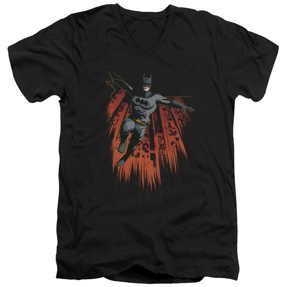 Batman Majestic - Men's V-Neck T-Shirt Men's V-Neck T-Shirt Batman