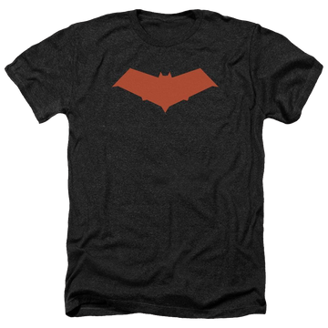 Charcoal men's heather t-shirt with Batman Red Hood graphic