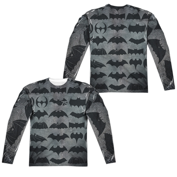 Batman 75 Symbols men's all-over print long sleeve