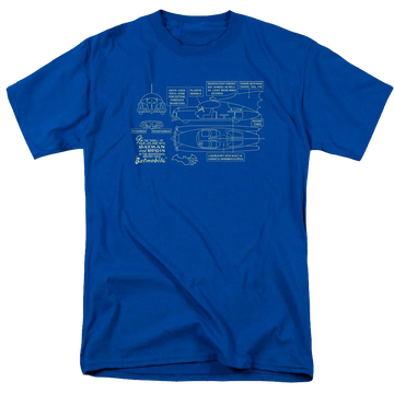 Batman Batmobile - Men's Regular Fit T-Shirt Men's Regular Fit T-Shirt Batman