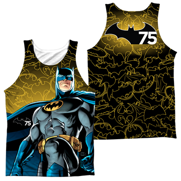 Batman 75 Glow Men's All Over Print Tank Men's All Over Print Tank Batman