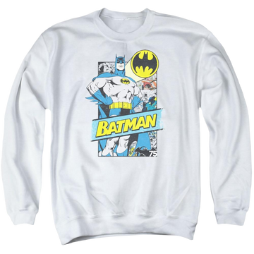 Batman Out Of The Pages - Men's Crewneck Sweatshirt Men's Crewneck Sweatshirt Batman