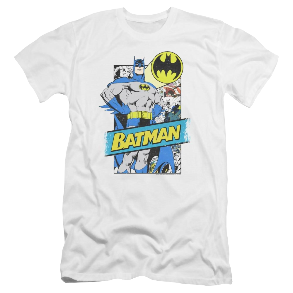 Batman Out Of The Pages - Men's Premium Slim Fit T-Shirt Men's Premium Slim Fit T-Shirt Batman