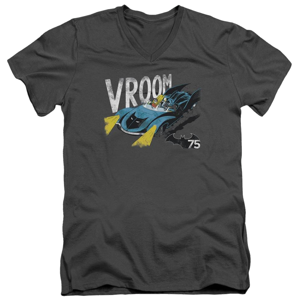 Batman Vroom - Men's V-Neck T-Shirt Men's V-Neck T-Shirt Batman