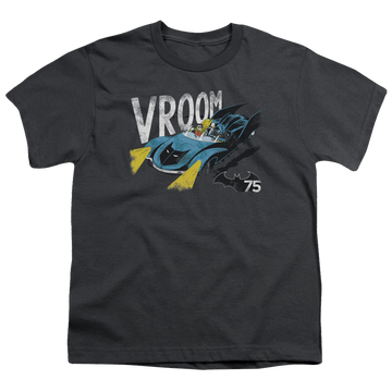 DC Batman Vroom - Youth T-Shirt Youth T-Shirt (Ages 8-12) Batman