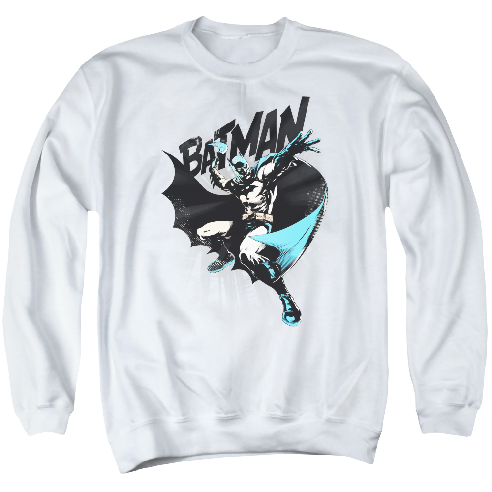 Batman Batarang Throw - Men's Crewneck Sweatshirt Men's Crewneck Sweatshirt Batman