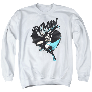 Batman Batarang Throw - Men's Crewneck Sweatshirt Men's Crewneck Sweatshirt Batman