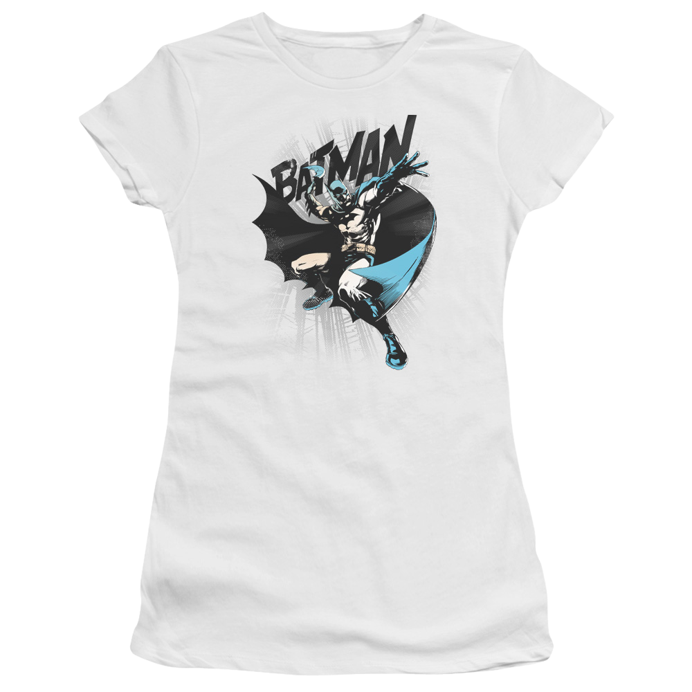 Batman Batarang Throw - Juniors T-Shirt Juniors T-Shirt Batman
