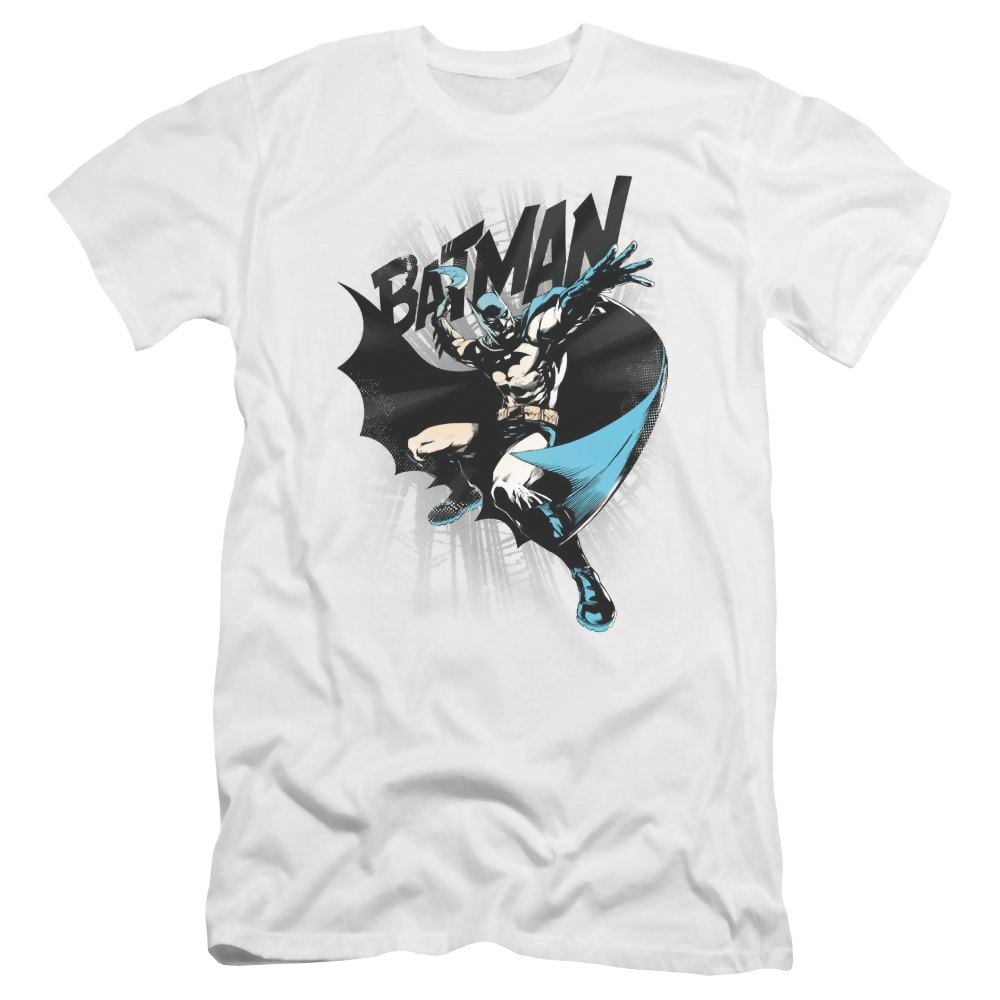 Batman Batarang Throw - Men's Premium Slim Fit T-Shirt Men's Premium Slim Fit T-Shirt Batman
