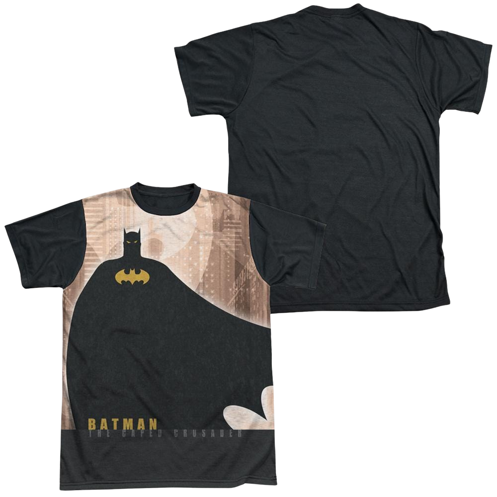 Batman City Crusader - Men's Black Back T-Shirt Men's Black Back T-Shirt Batman