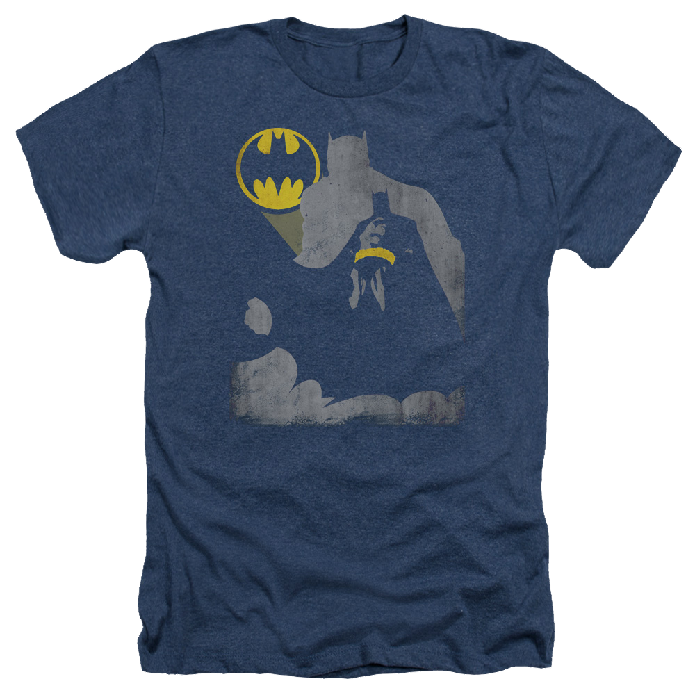 Batman Bat Knockout - Men's Heather T-Shirt Men's Heather T-Shirt Batman