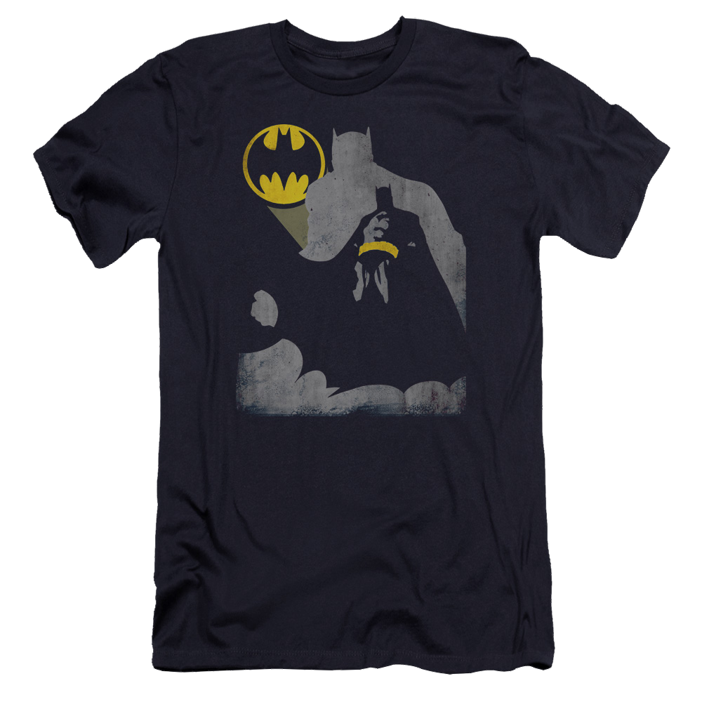 Batman Bat Knockout - Men's Premium Slim Fit T-Shirt Men's Premium Slim Fit T-Shirt Batman